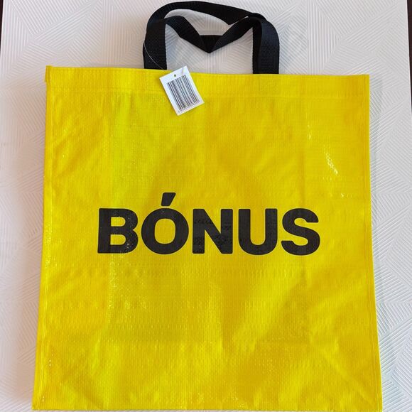 NEW Bonus Reusable Grocery Bag Iconic Icelandic Grocery Store Cult Favorite Tote - Picture 2 of 3